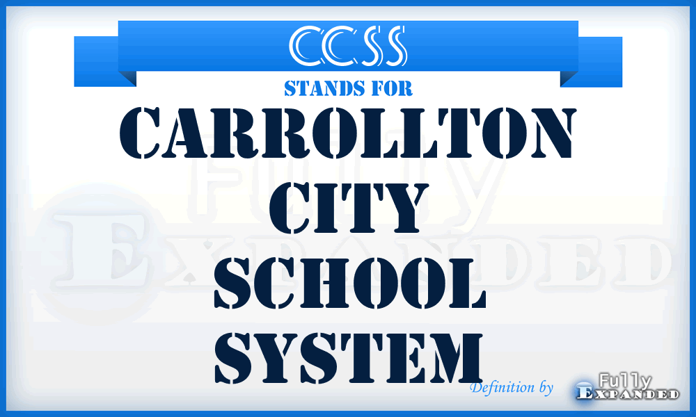 CCSS - Carrollton City School System