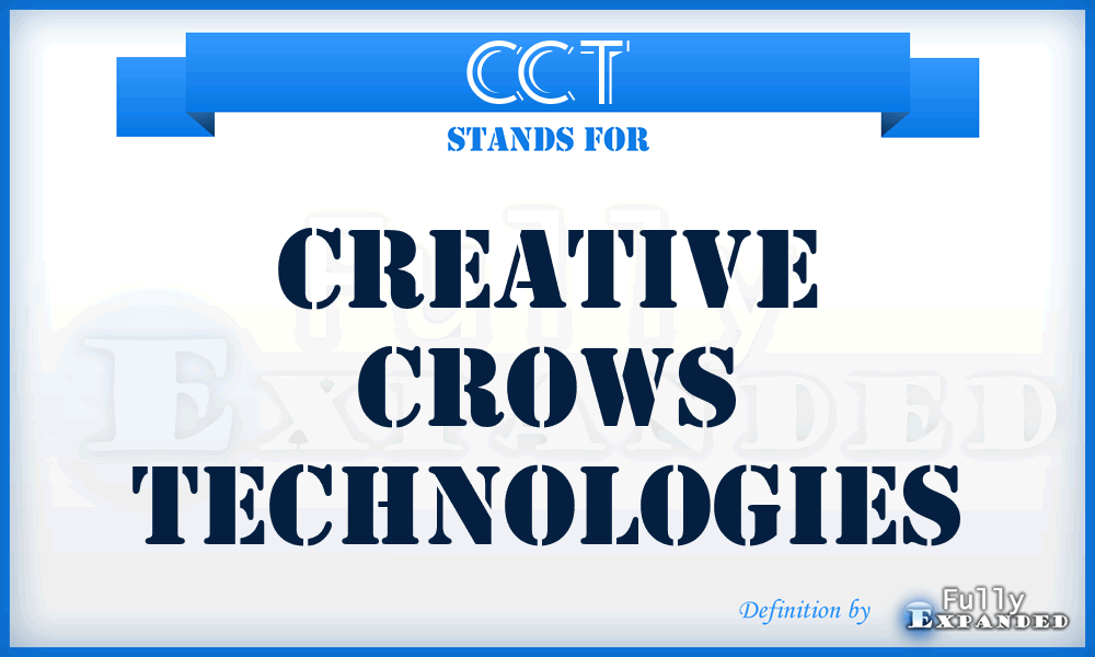 CCT - Creative Crows Technologies