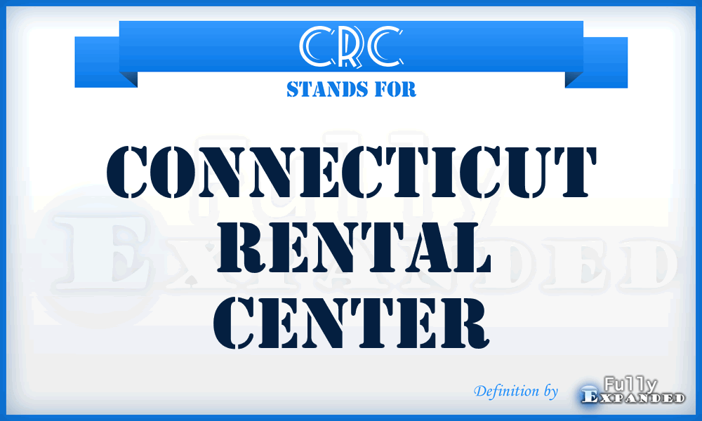 CRC - Connecticut Rental Center