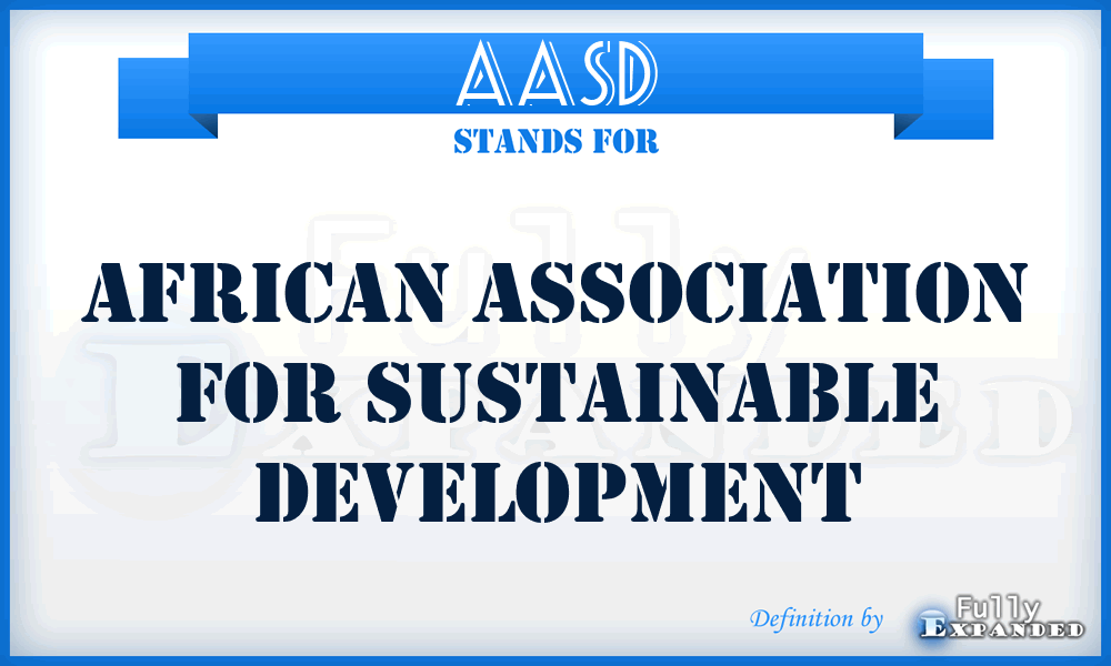 AASD - African Association for Sustainable Development