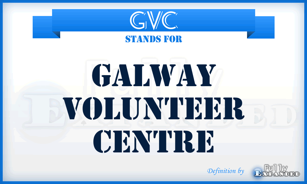 GVC - Galway Volunteer Centre