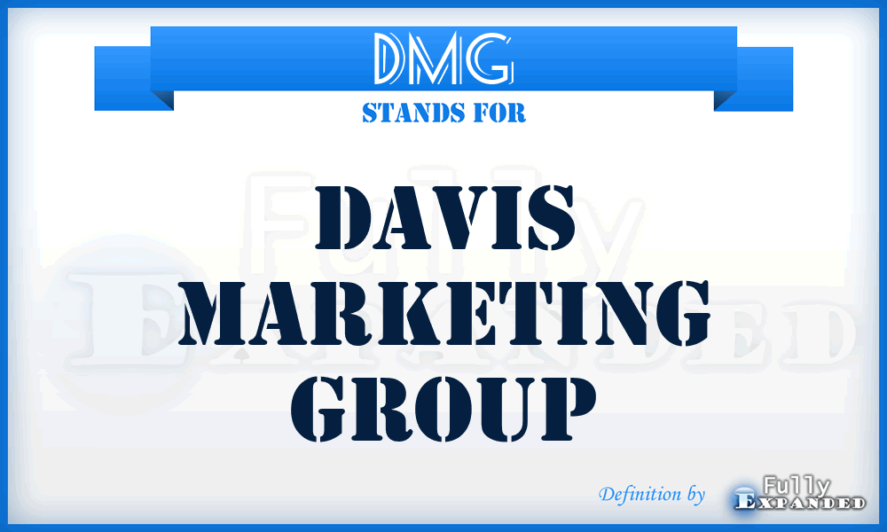 DMG - Davis Marketing Group