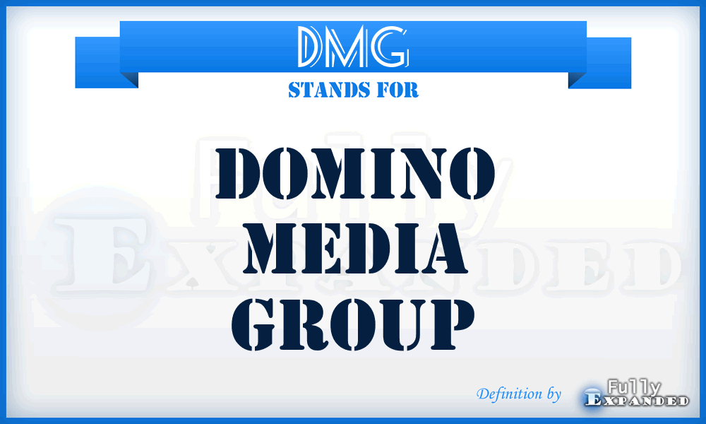 DMG - Domino Media Group