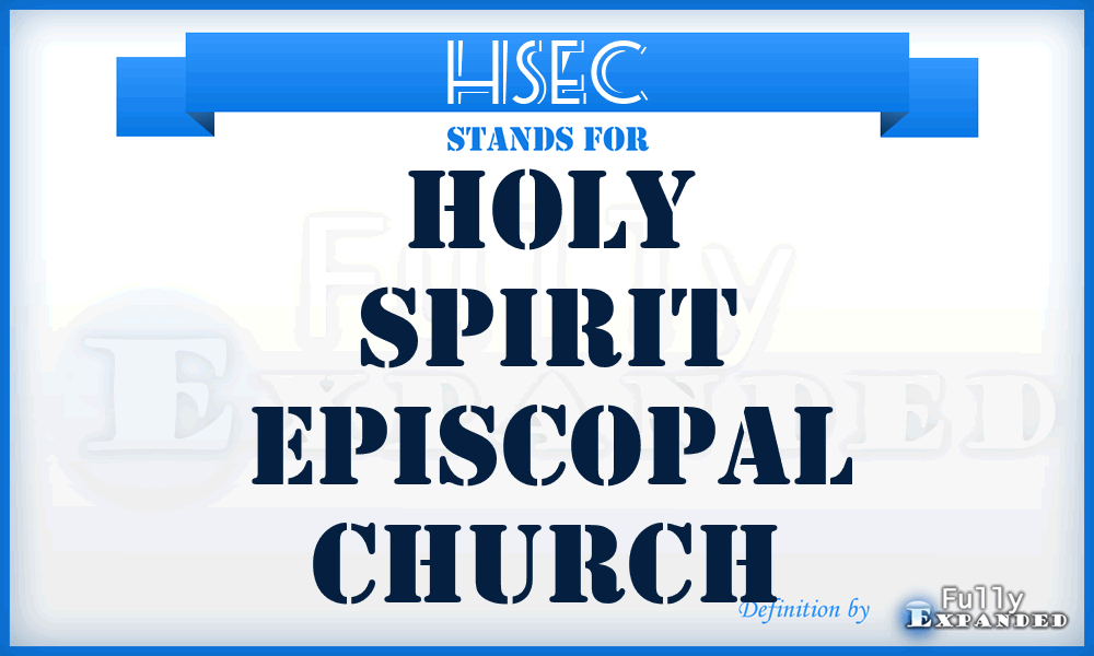 HSEC - Holy Spirit Episcopal Church