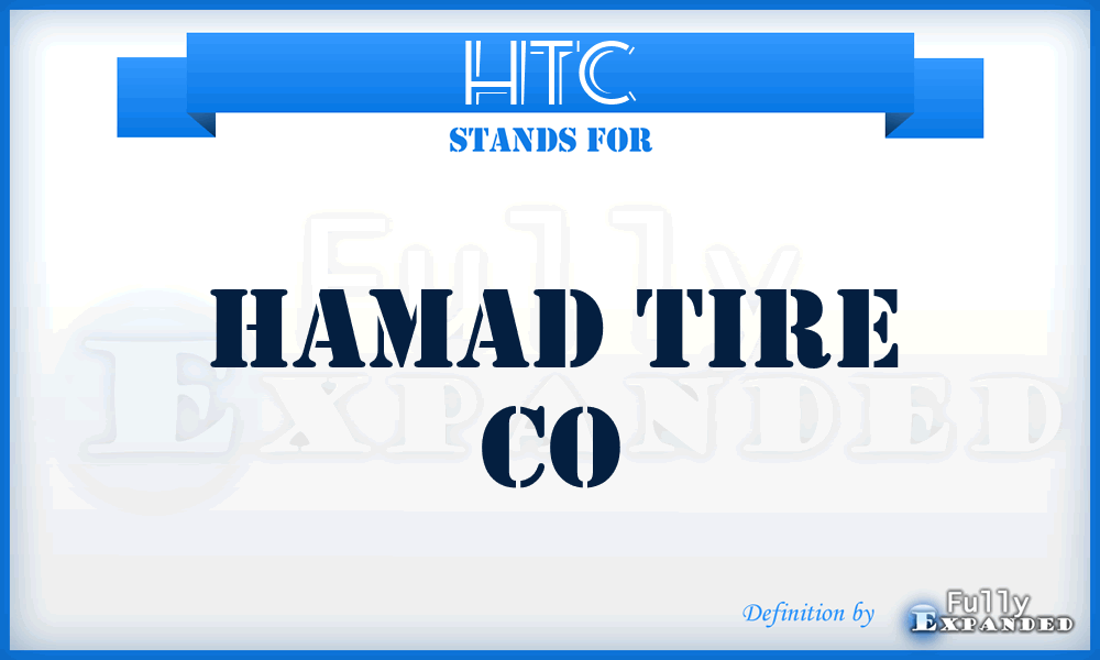 HTC - Hamad Tire Co