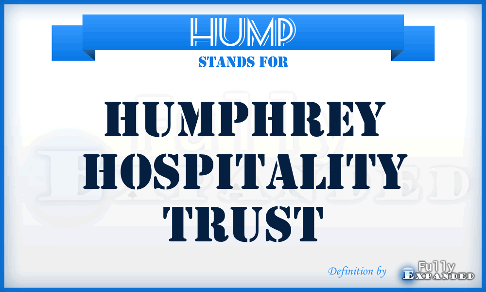 HUMP - Humphrey Hospitality Trust