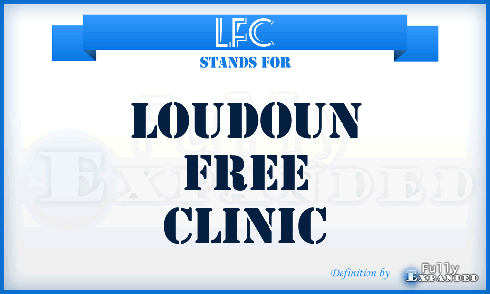 LFC - Loudoun Free Clinic