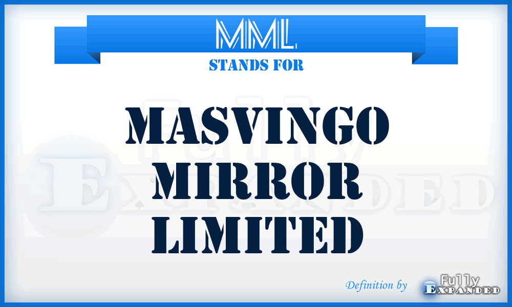MML - Masvingo Mirror Limited