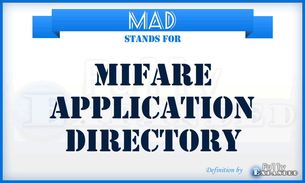 MAD - Mifare Application Directory