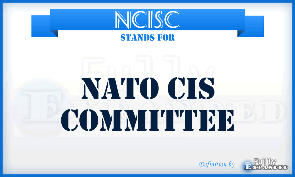NCISC - NATO CIS Committee