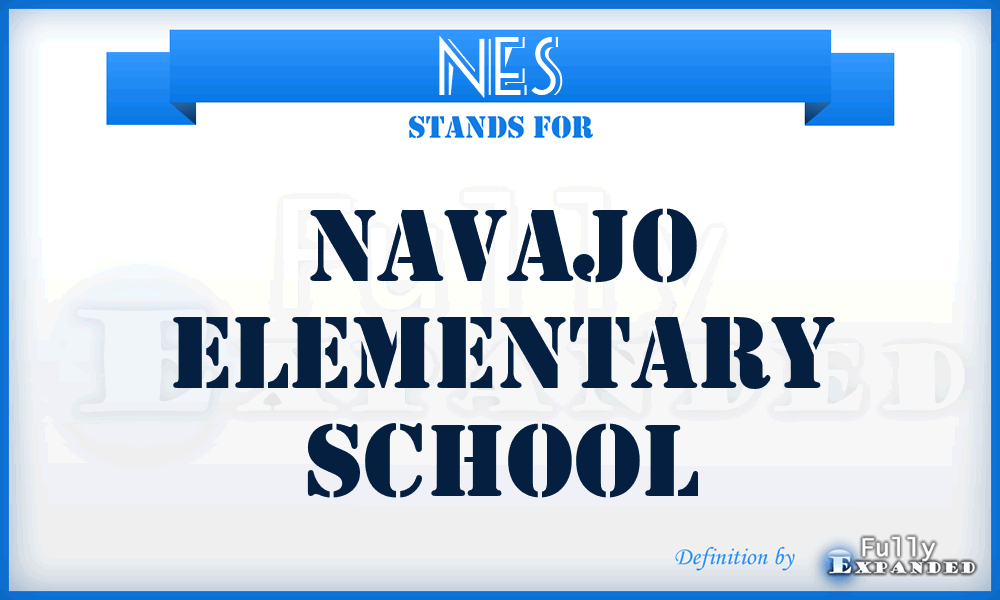 NES - Navajo Elementary School