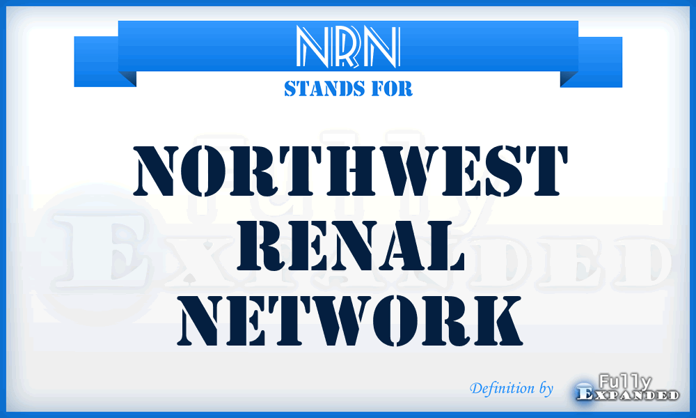 NRN - Northwest Renal Network
