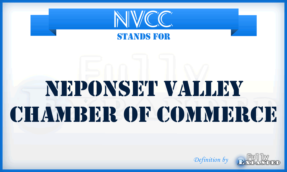 NVCC - Neponset Valley Chamber of Commerce