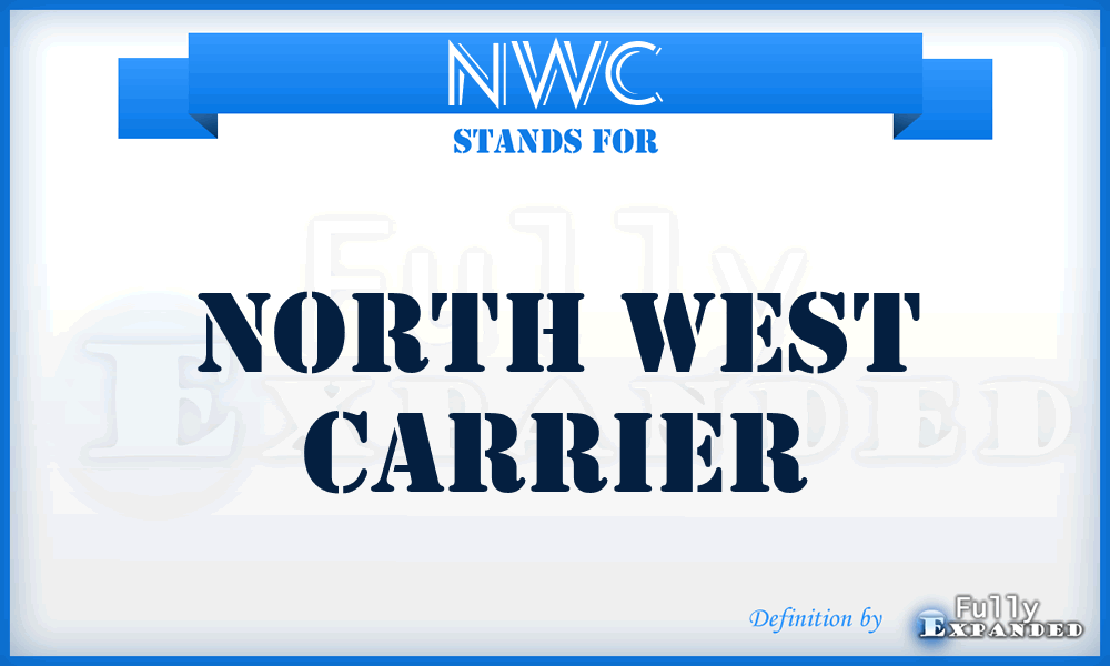 NWC - North West Carrier
