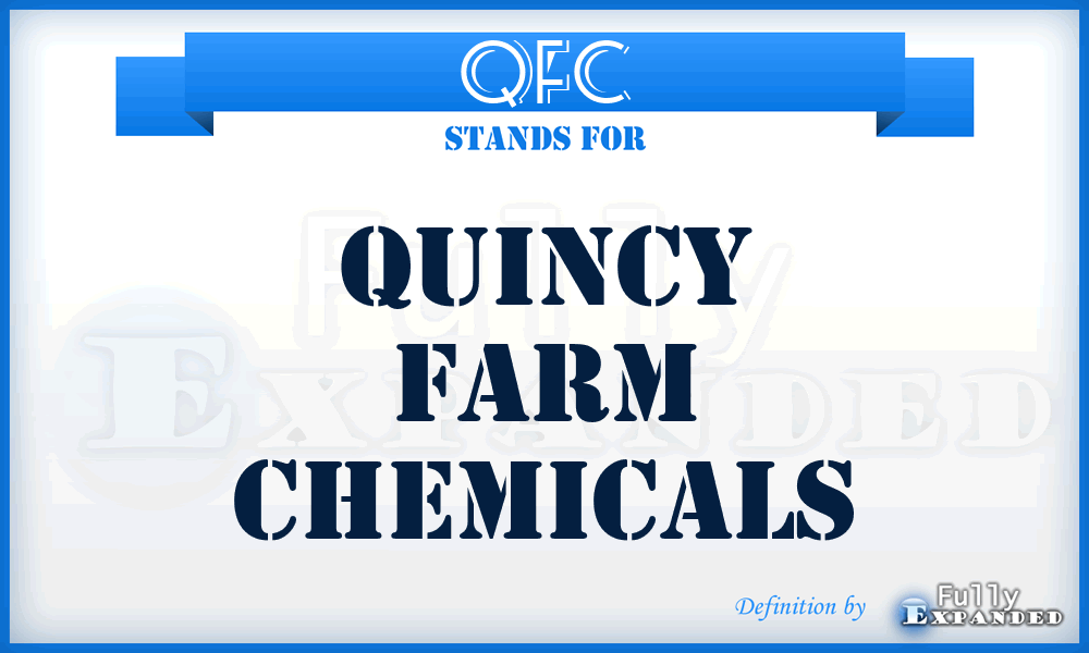QFC - Quincy Farm Chemicals