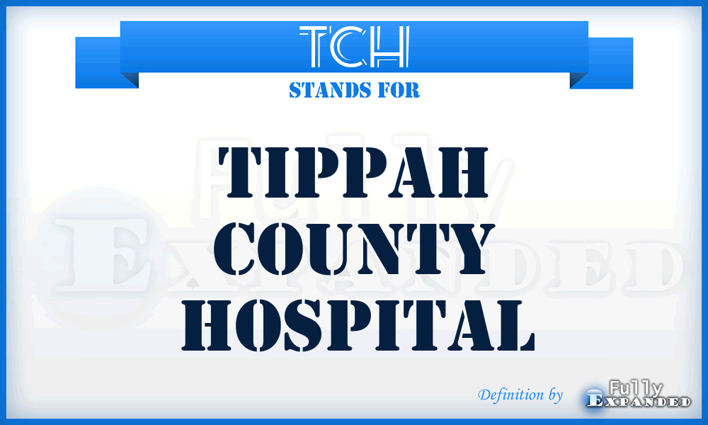 TCH - Tippah County Hospital