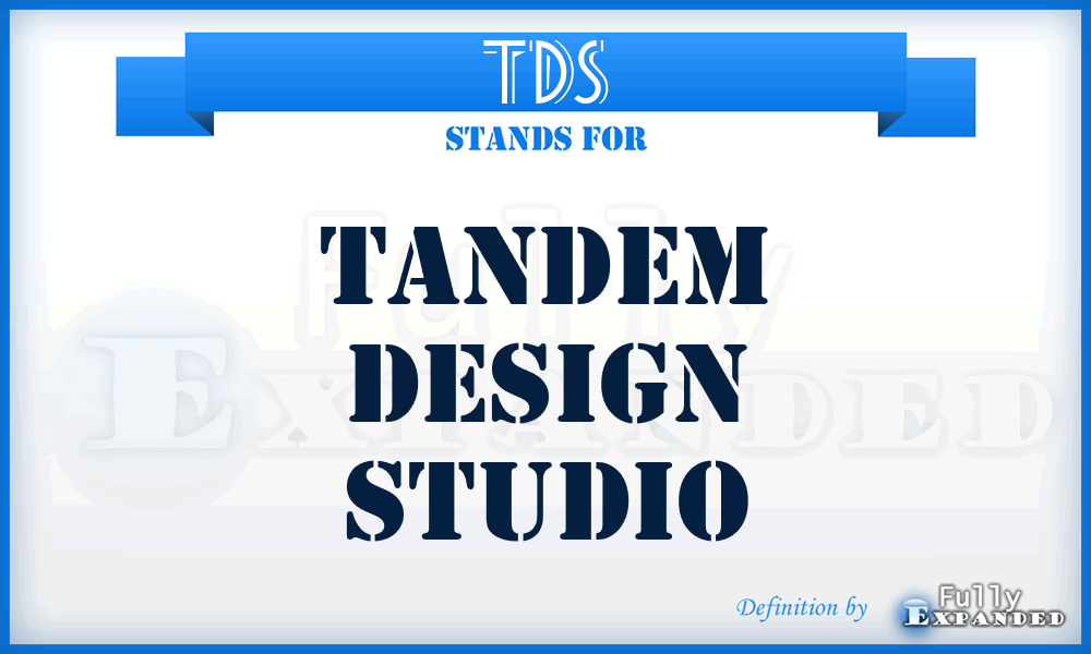 TDS - Tandem Design Studio