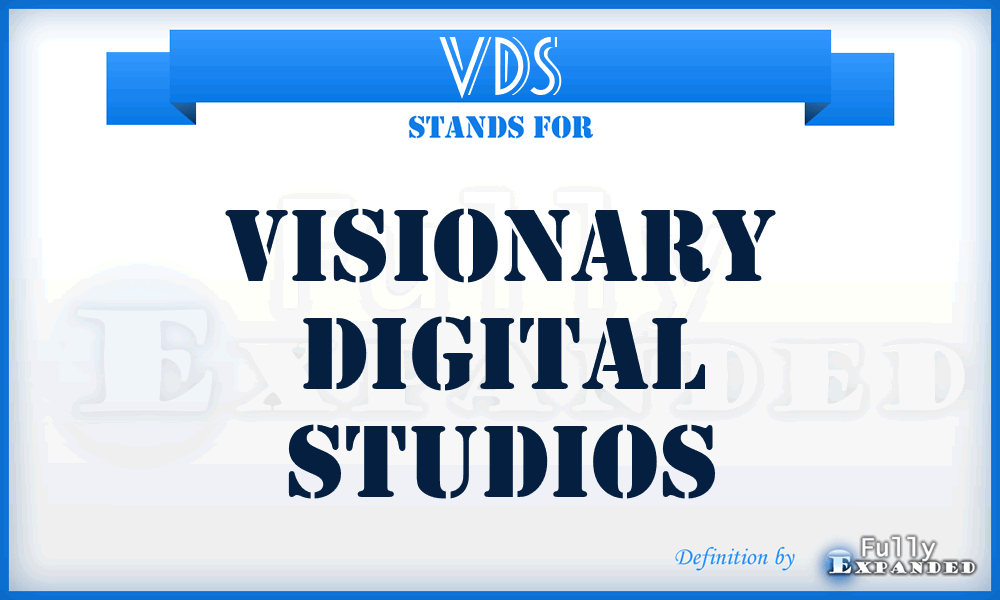 VDS - Visionary Digital Studios