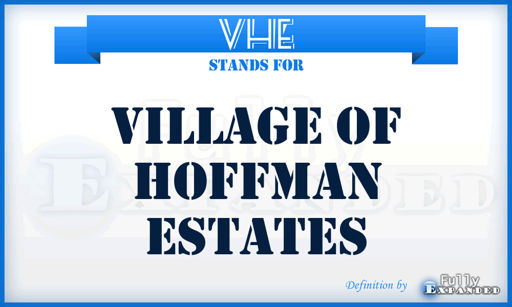 VHE - Village of Hoffman Estates