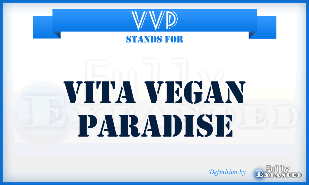 VVP - Vita Vegan Paradise