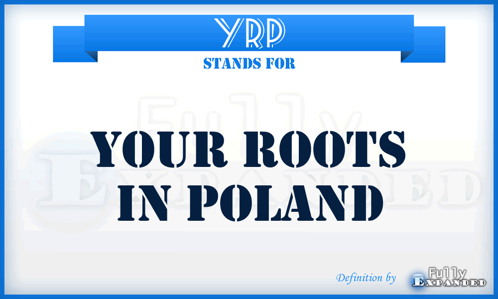 YRP - Your Roots in Poland