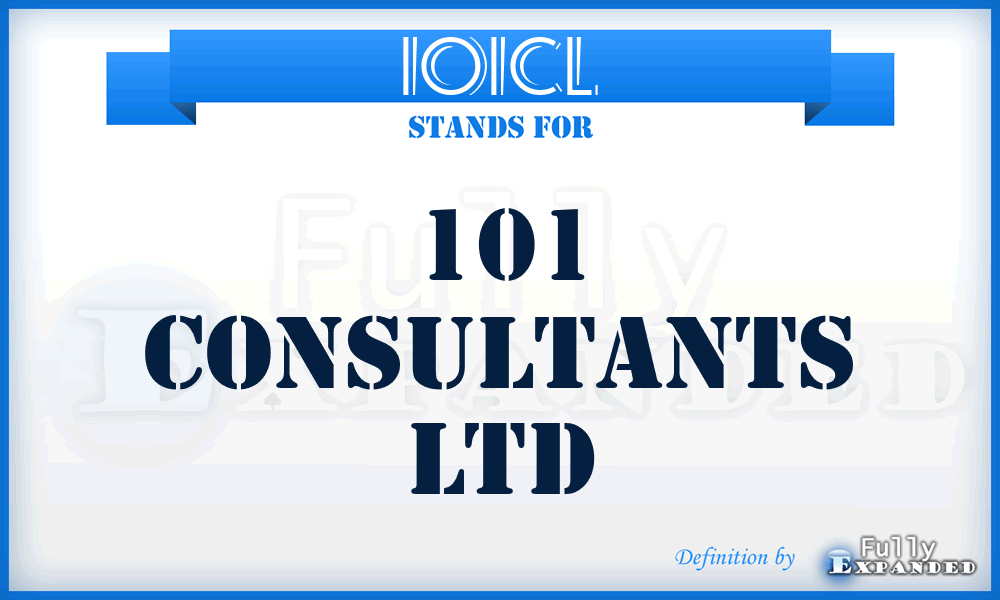 101CL - 101 Consultants Ltd