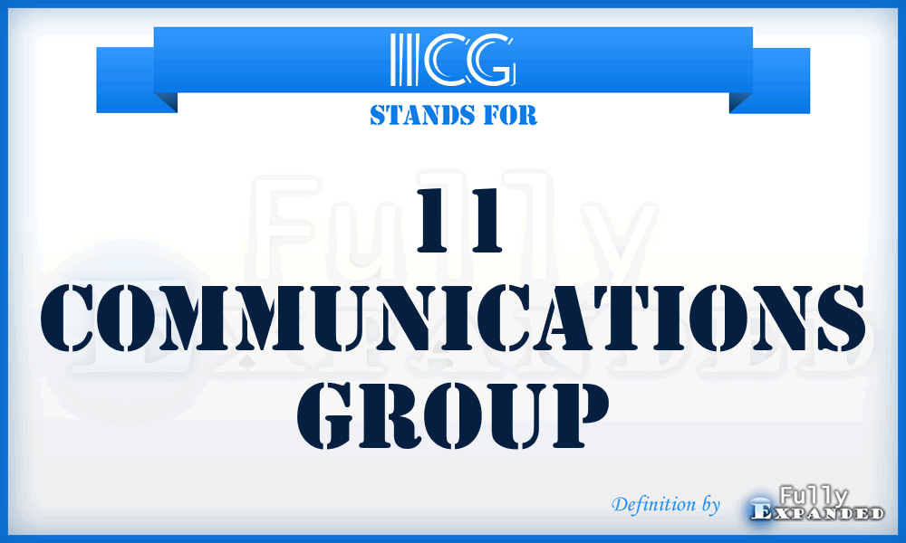 11CG - 11 Communications Group
