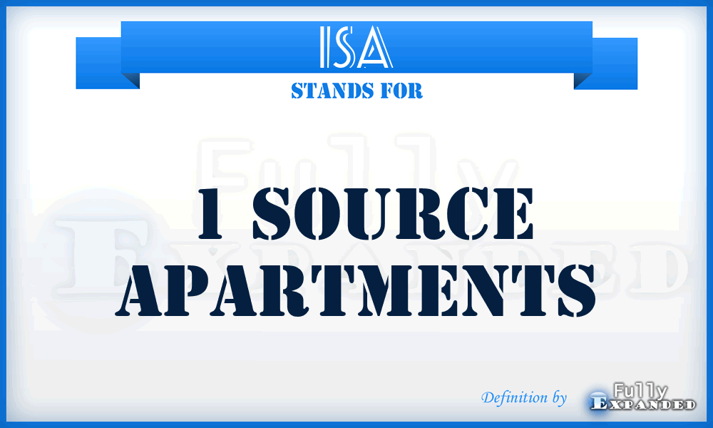1SA - 1 Source Apartments