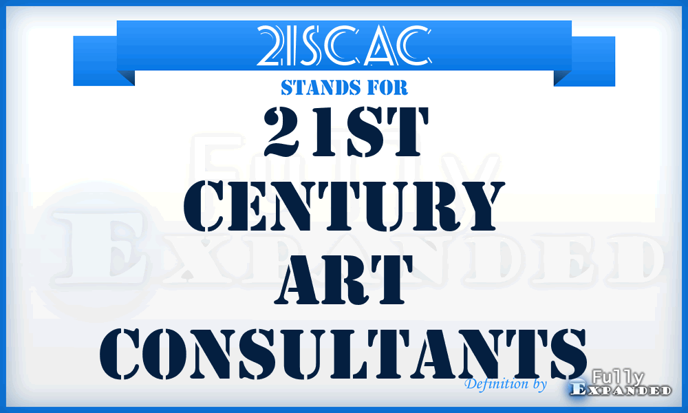 21SCAC - 21St Century Art Consultants