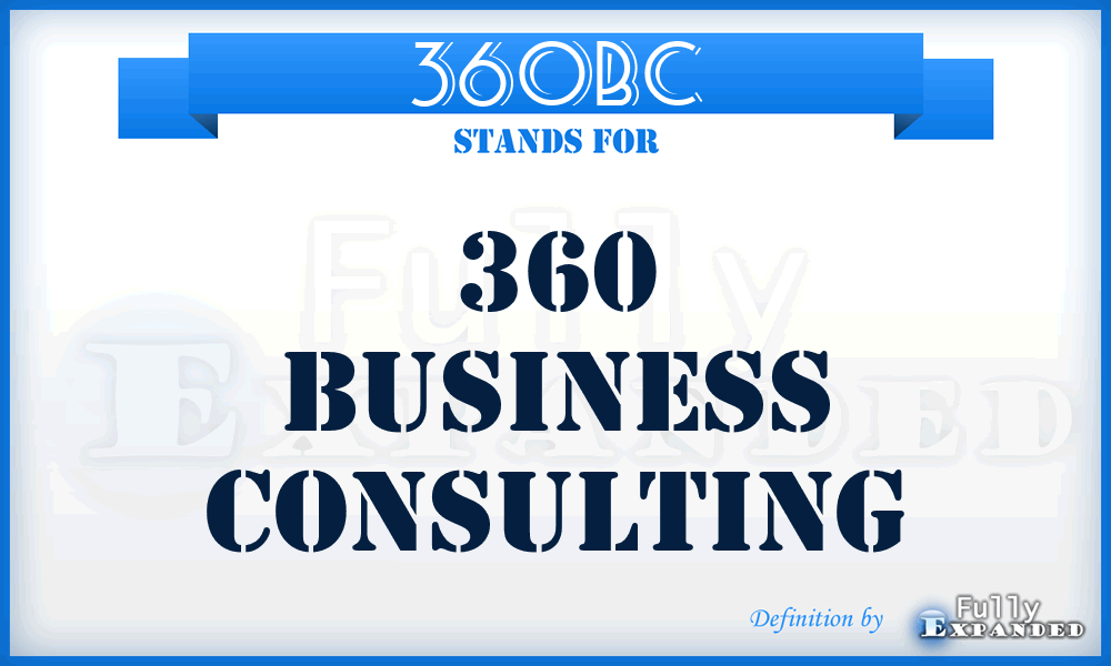 360BC - 360 Business Consulting