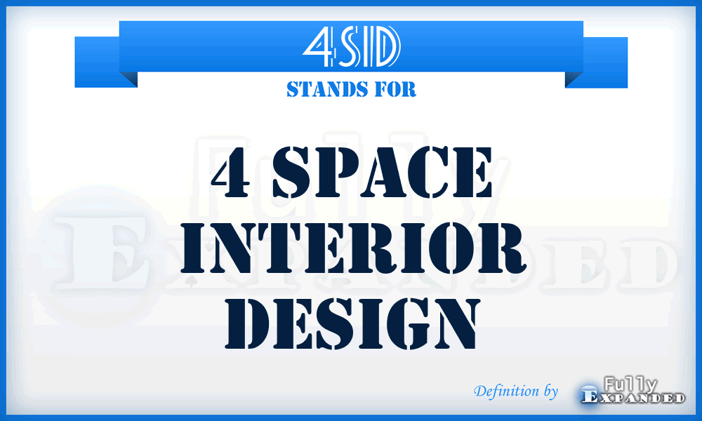 4SID - 4 Space Interior Design