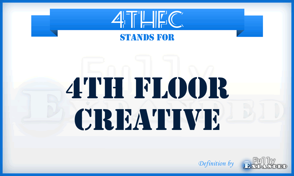 4THFC - 4TH Floor Creative