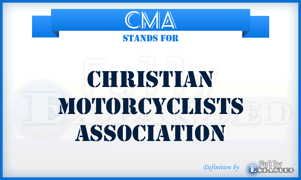 CMA - Christian Motorcyclists Association