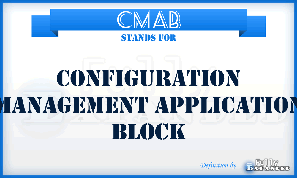 CMAB - Configuration Management Application Block