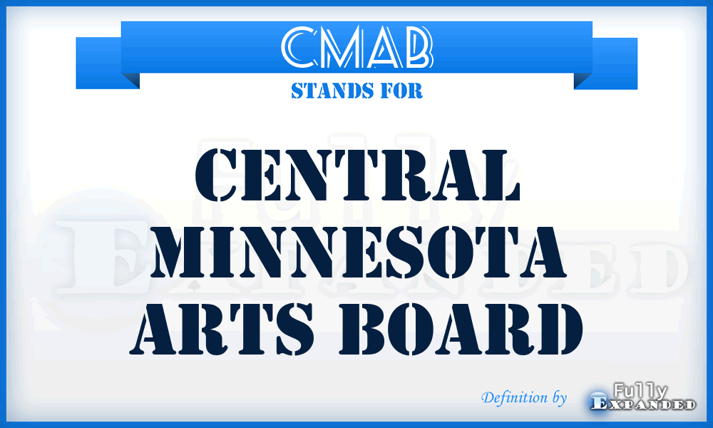 CMAB - Central Minnesota Arts Board