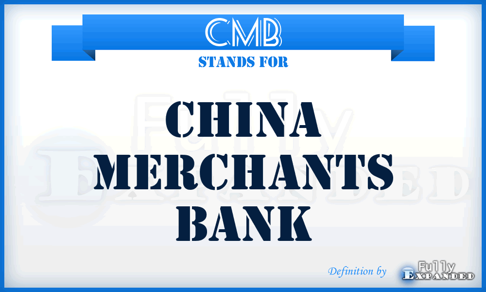 CMB - China Merchants Bank