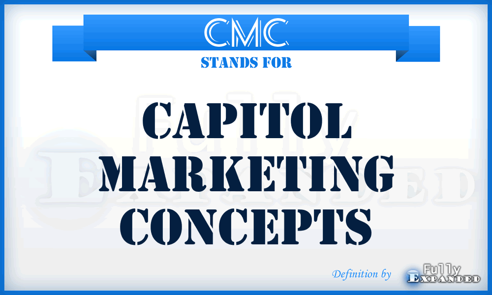 CMC - Capitol Marketing Concepts