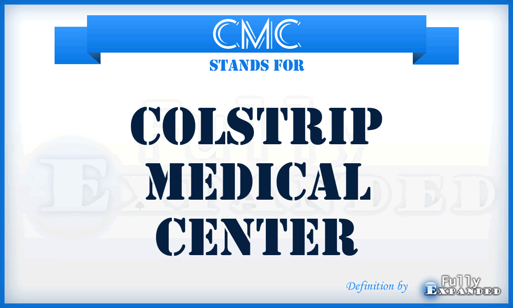 CMC - Colstrip Medical Center