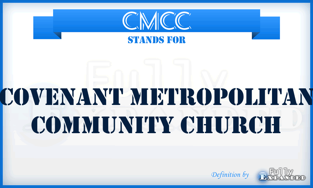 CMCC - Covenant Metropolitan Community Church