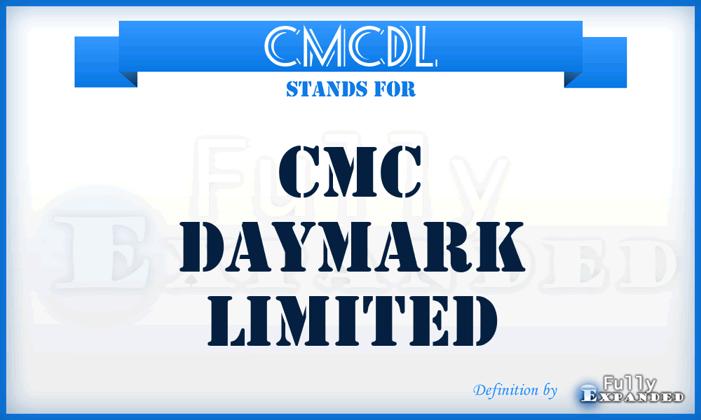 CMCDL - CMC Daymark Limited