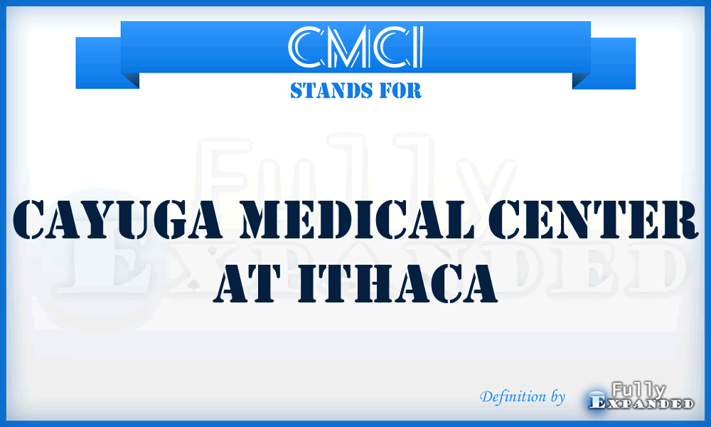 CMCI - Cayuga Medical Center at Ithaca
