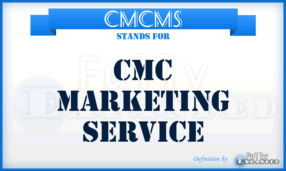 CMCMS - CMC Marketing Service