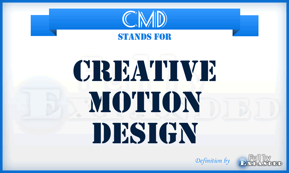 CMD - Creative Motion Design