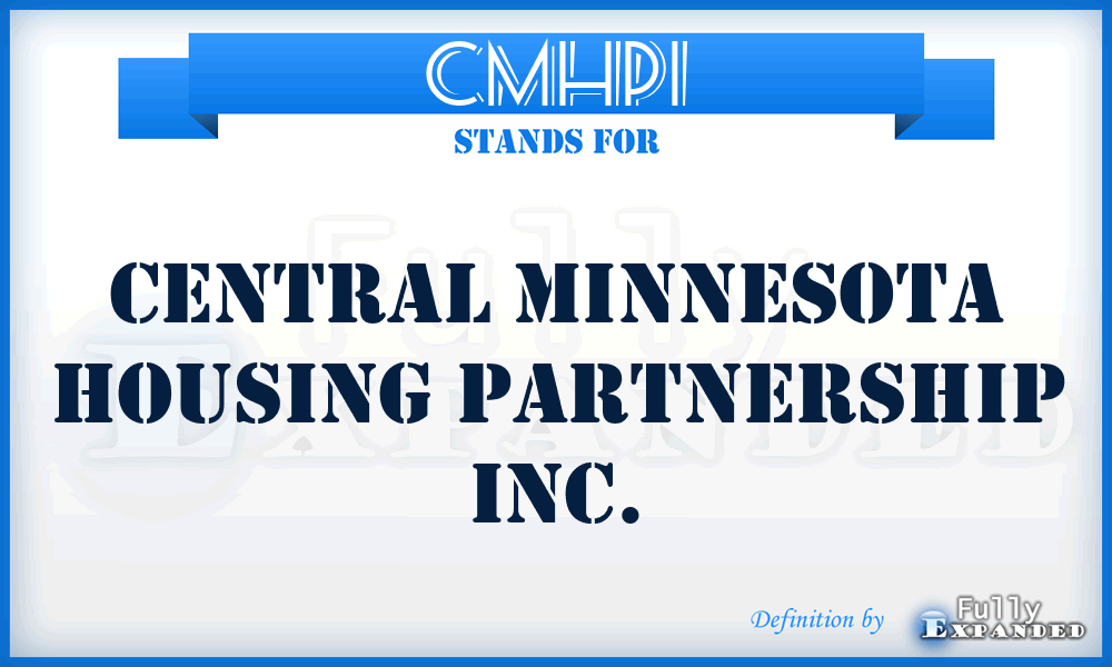 CMHPI - Central Minnesota Housing Partnership Inc.