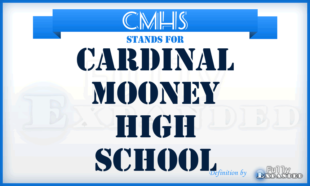 CMHS - Cardinal Mooney High School