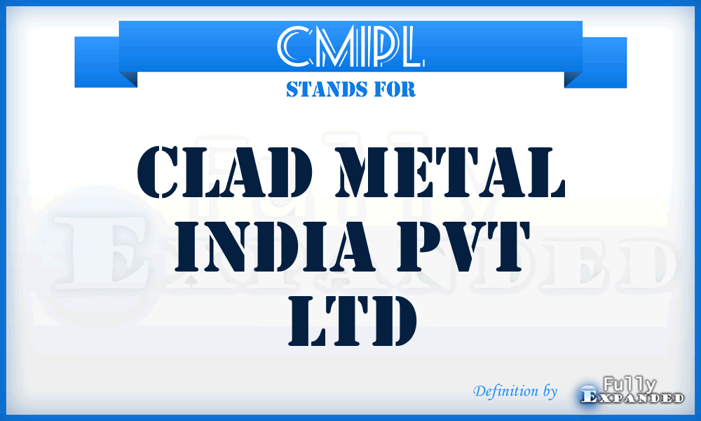 CMIPL - Clad Metal India Pvt Ltd