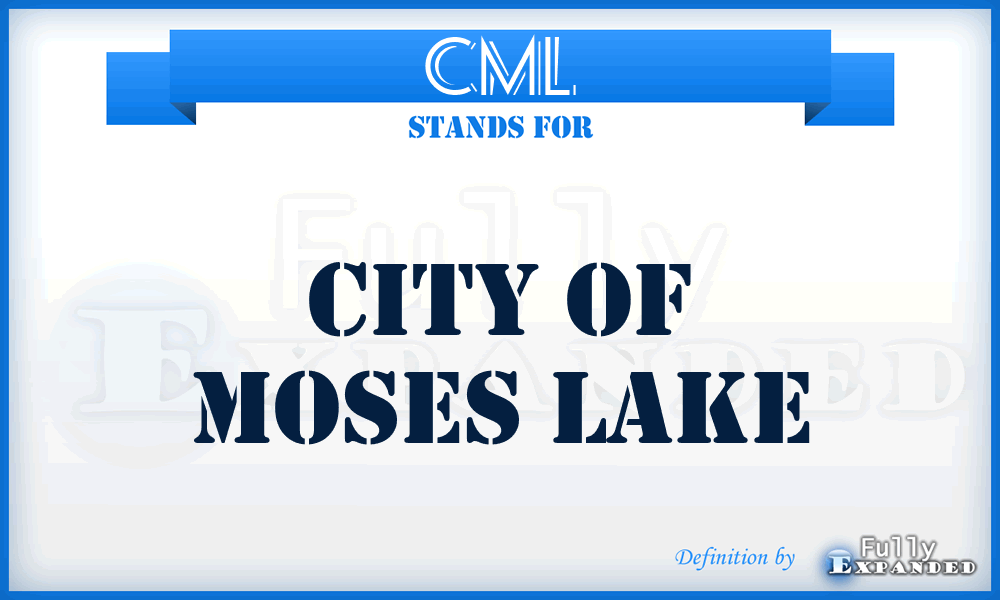 CML - City of Moses Lake