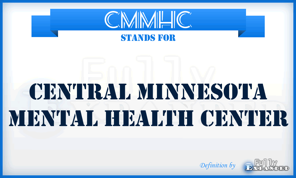 CMMHC - Central Minnesota Mental Health Center