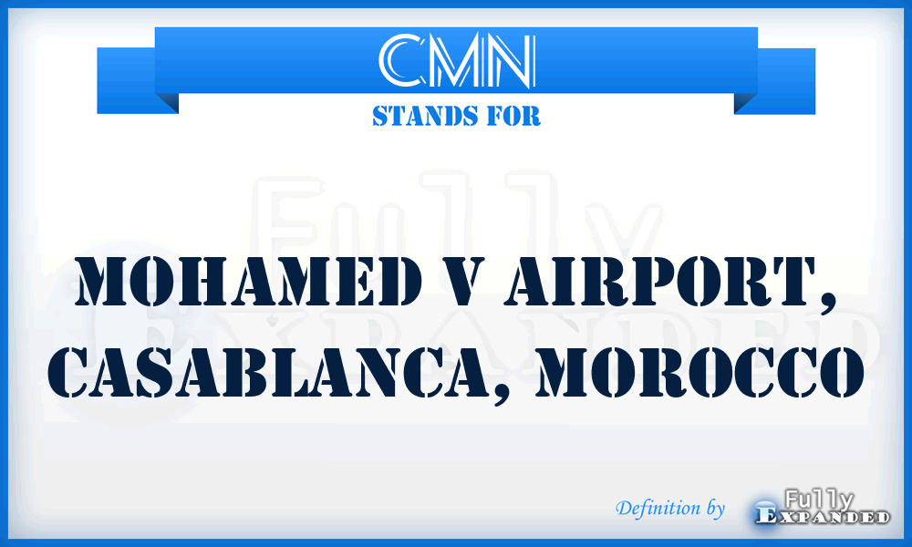 CMN - Mohamed V Airport, Casablanca, Morocco