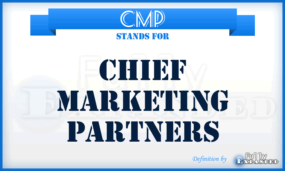 CMP - Chief Marketing Partners